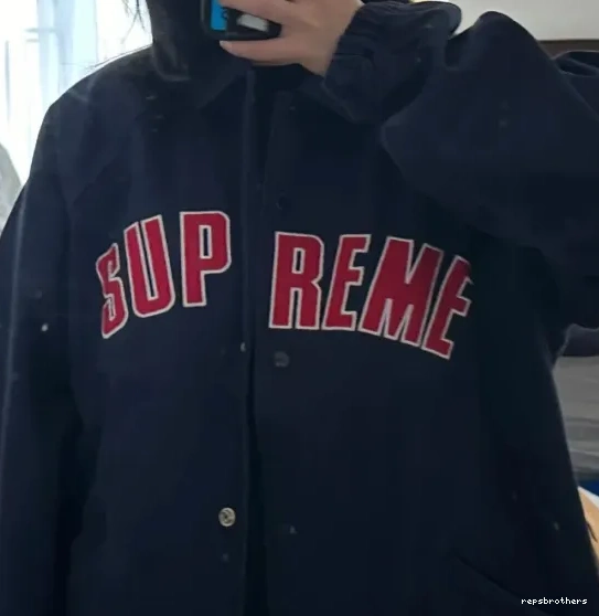 24FW lined Jacket Cloth ARC SUPREME COACHES JACKET 0904